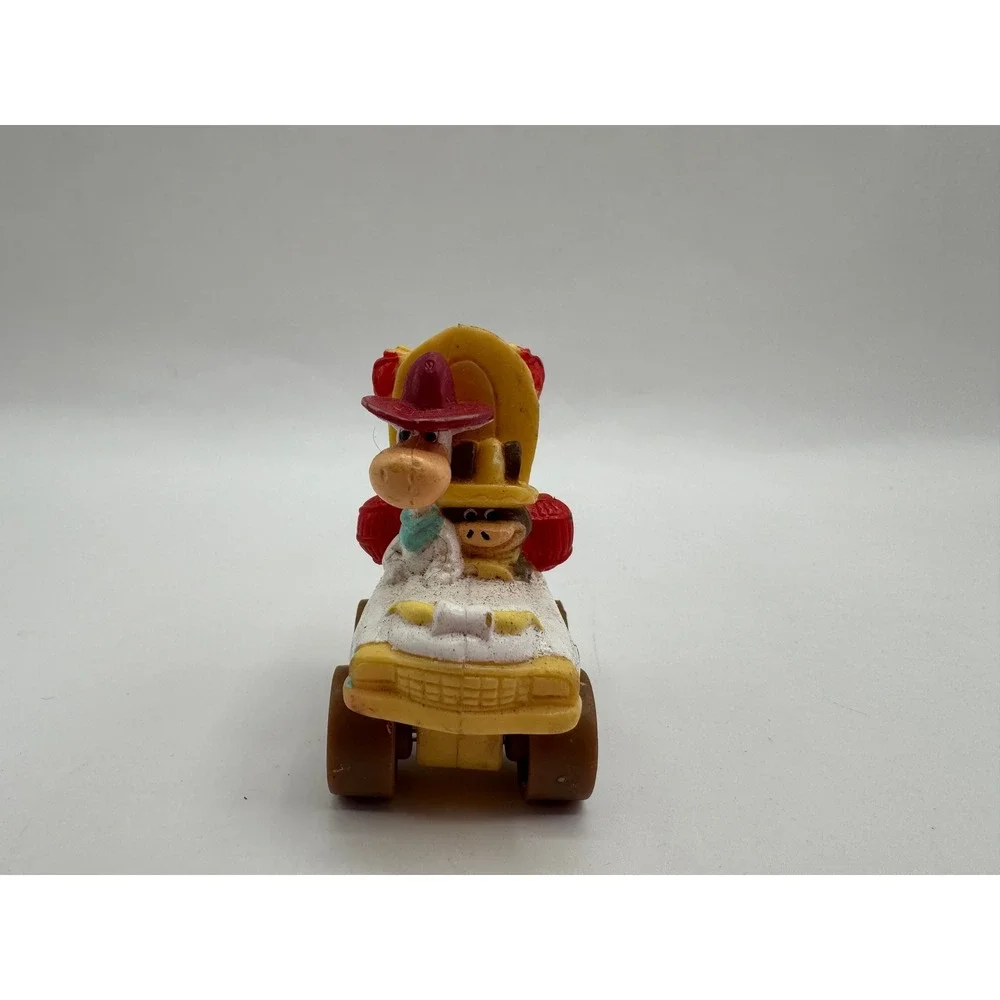 Hanna Barbera Toy Cars‎ Kids Multicolor 1990 Vintage Cartoon Character Lot 5pc